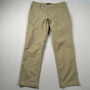 Bluffworks Pants Mens 35x31 Ascender Regular Fit Performance Chino Khaki